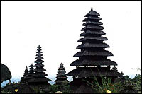 The mother temples in Besakih, Bali