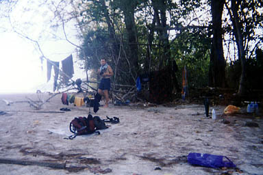 Rough camp -- Koh Turutao, Thailand