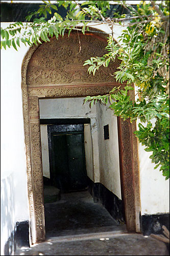 Lamu doorway -- Lamu, Kenya