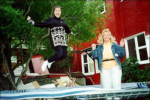 Bev and Sue - Adrenaline junkies -- Queenstown, New Zealand