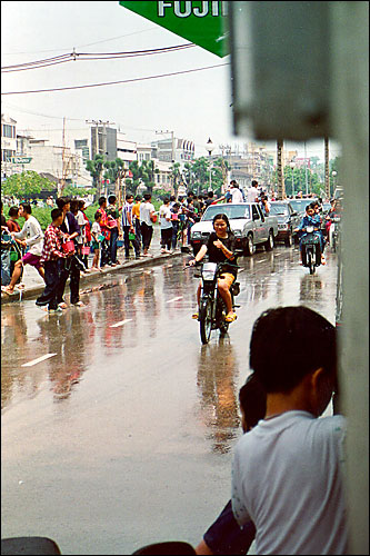 Songkron begins! Thai New Year -- Chiang Mai, Thailand