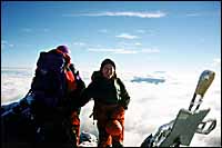 Summit of Vulcan Illiniza Norte, 5116m :: Ecuador