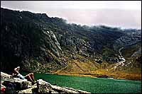 Resting near Humbolt Base Camp :: Pico Bolivar, Venezuela