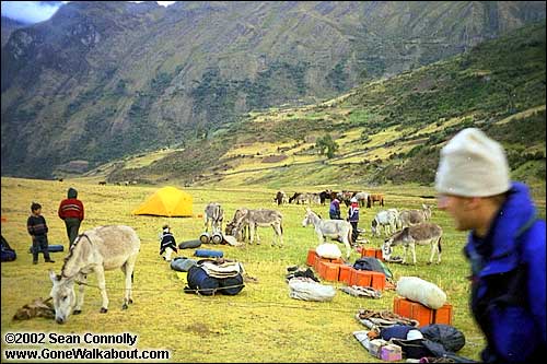 Support crew -- Cordillera Blanca, Peru