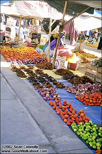 Carhuaz market -- Cordillera Blanca, Peru