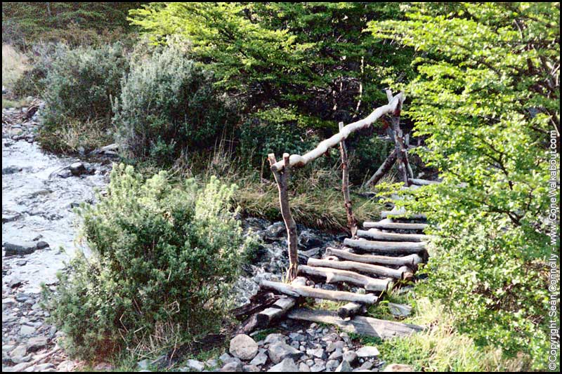 Bridge -- Torres del Paine, Chile