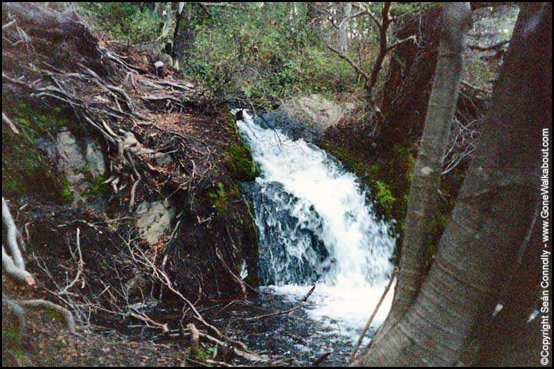 Waterfall -- Torres del Paine, Chile