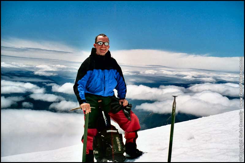 Summit of Vulcan Villarica -- Pucon, Chile