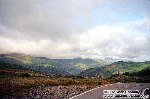 Ah, downhills! -- Rabanal del Camino, Spain