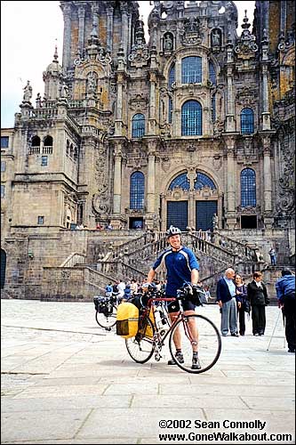 Arrival! -- Santiago, Spain