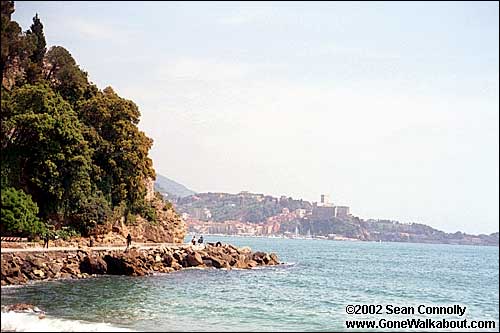 Walkway along the Mediterranean -- San Terenzo, Italy