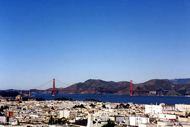 View from my apartment balcony -- San Francisco, CA, USA