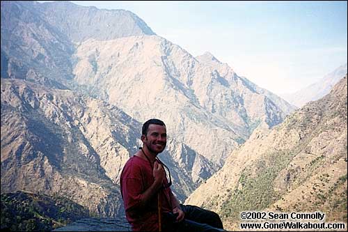 Descending from Ghorepani to Tatopani -- Nepal